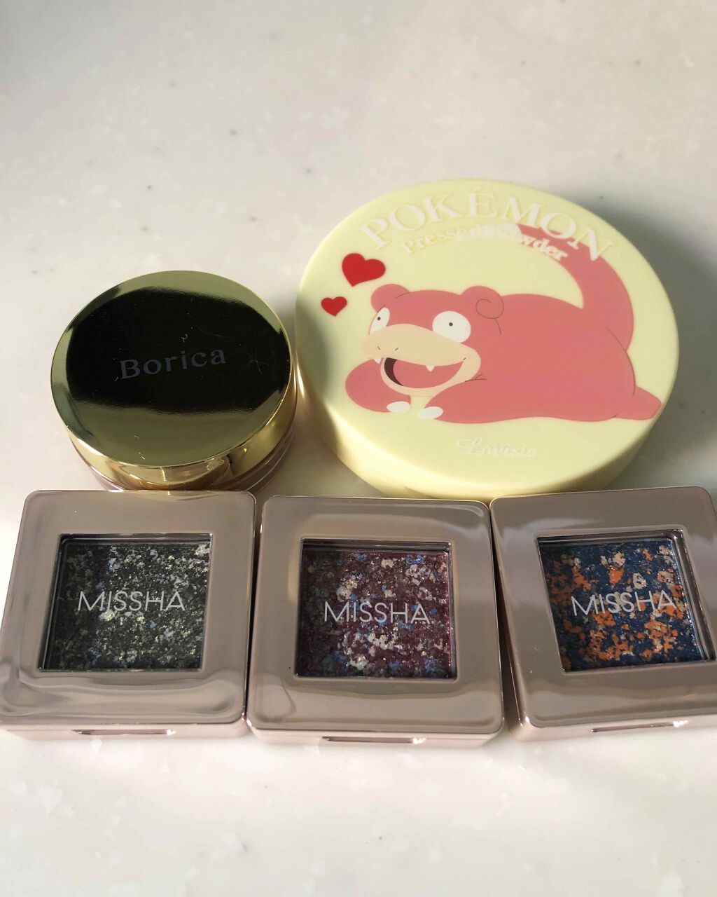 グリッタープリズム シャドウ/MISSHA/グリッターを使ったクチコミ（1枚目）