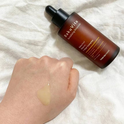 バクビタリバイタライジングアンプル/THANK YOU FARMER/美容液を使ったクチコミ(3枚目)