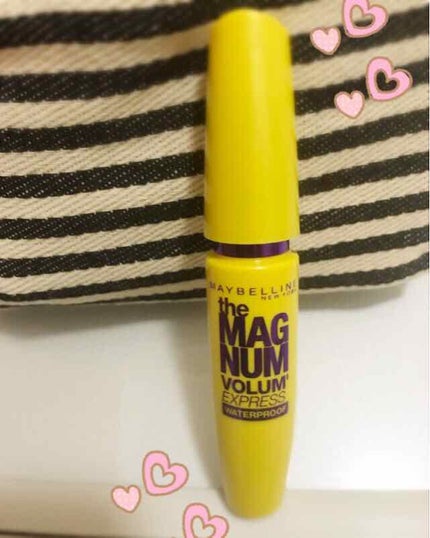 ボリューム エクスプレス マグナム ウォータープルーフ N/MAYBELLINE NEW YORK/マスカラを使ったクチコミ(1枚目)