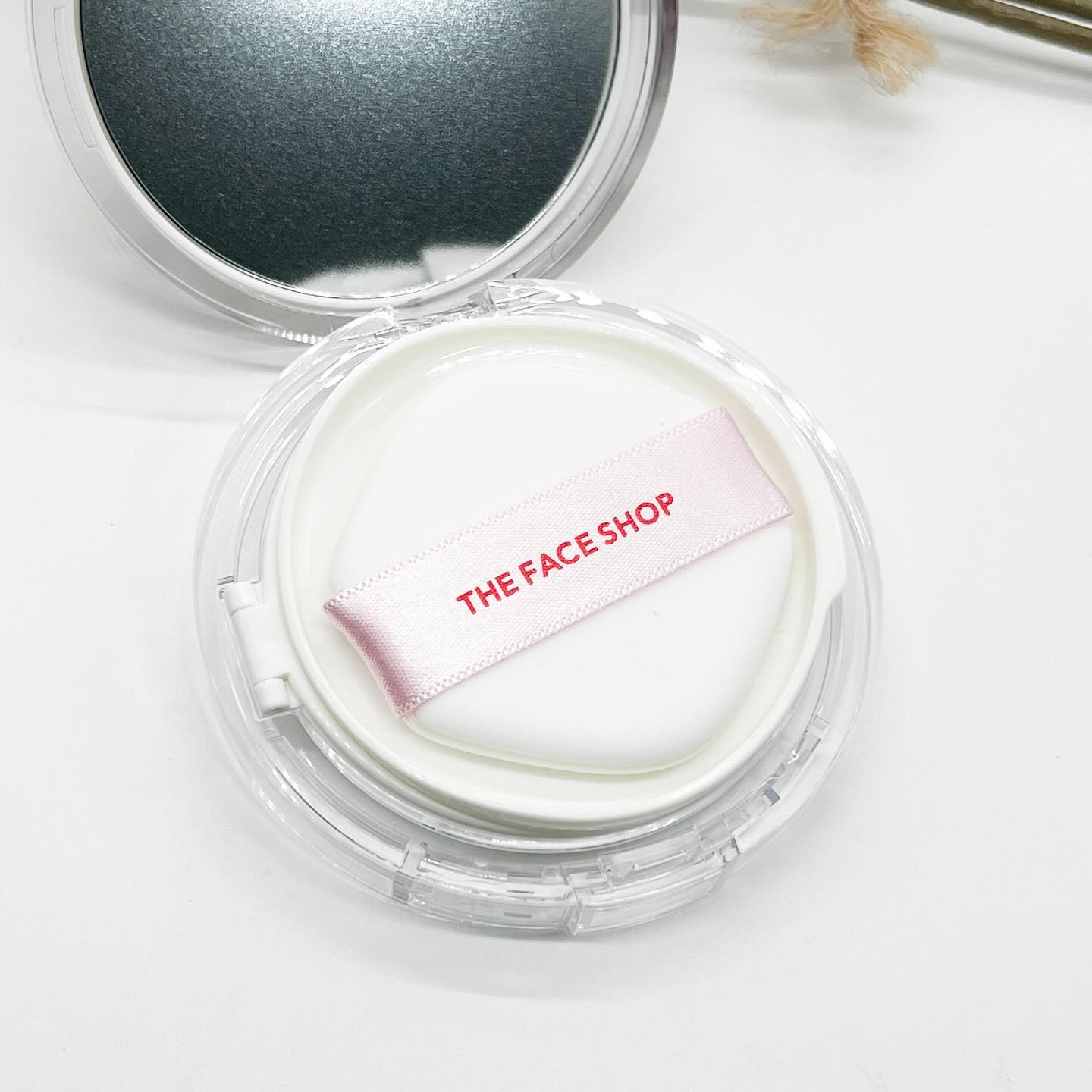 パステルクッションブラッシャー/THE FACE SHOP/パウダーチークを使ったクチコミ（2枚目）