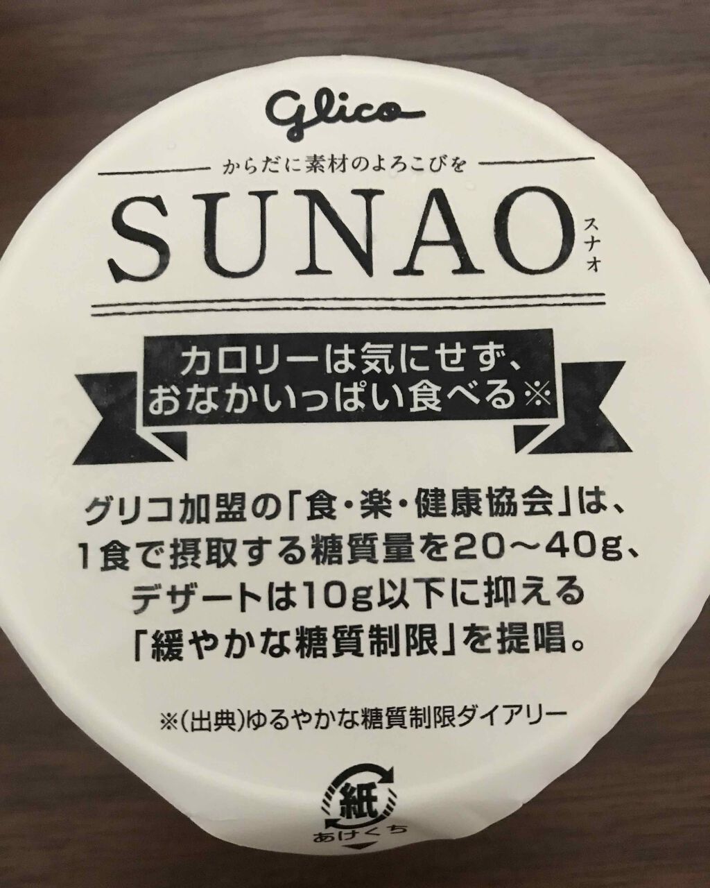 SUNAO ラムレーズン 80カロリー アイス/グリコ/低糖質食品を使ったクチコミ(2枚目)