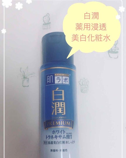 白潤 薬用美白化粧水/肌ラボ/化粧水を使ったクチコミ(1枚目)