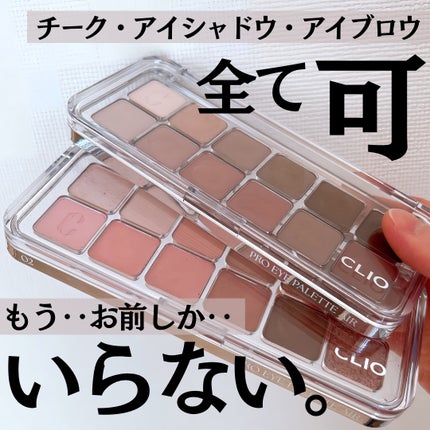 プロ アイ パレット エアー/CLIO/アイシャドウパレットを使ったクチコミ(1枚目)