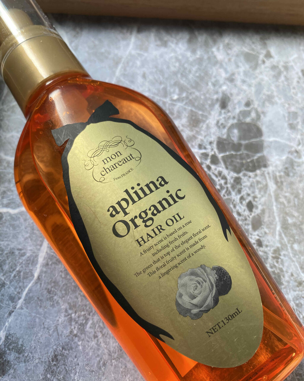 モンシャルーテ アプリーナ オーガニック ヘアオイル/モンシャルーテ/ヘアオイルを使ったクチコミ（1枚目）