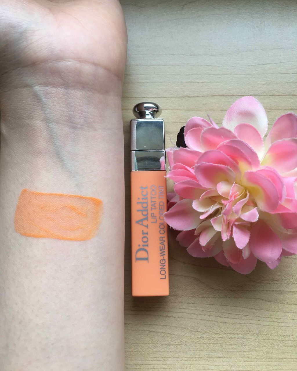 【旧】ディオール アディクト リップ ティント 311 ナチュラル デューン/Dior/リップグロスを使ったクチコミ（2枚目）