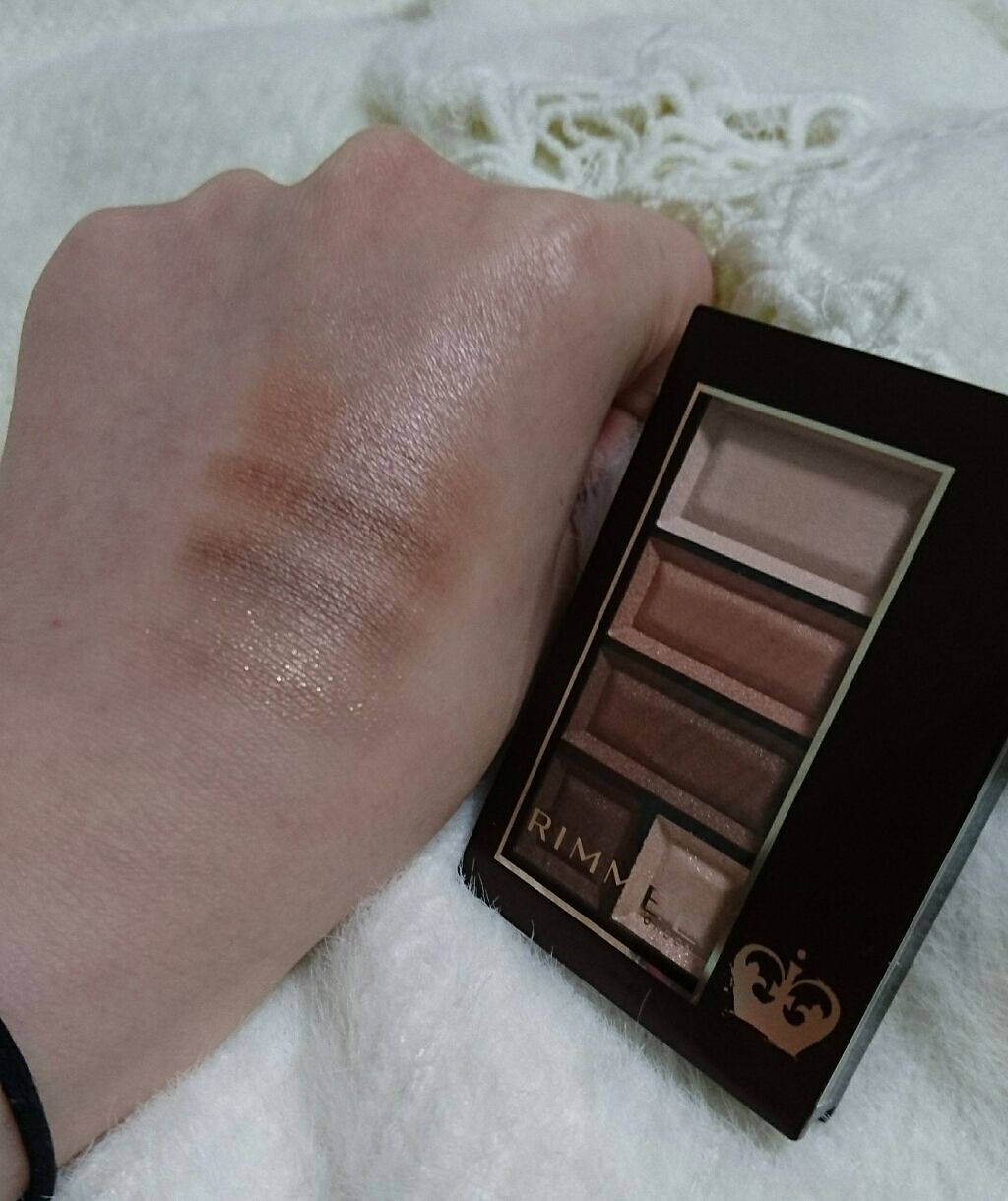 ショコラスウィート アイズ ソフトマット/リンメル ロンドン/アイシャドウパレットを使ったクチコミ(3枚目)