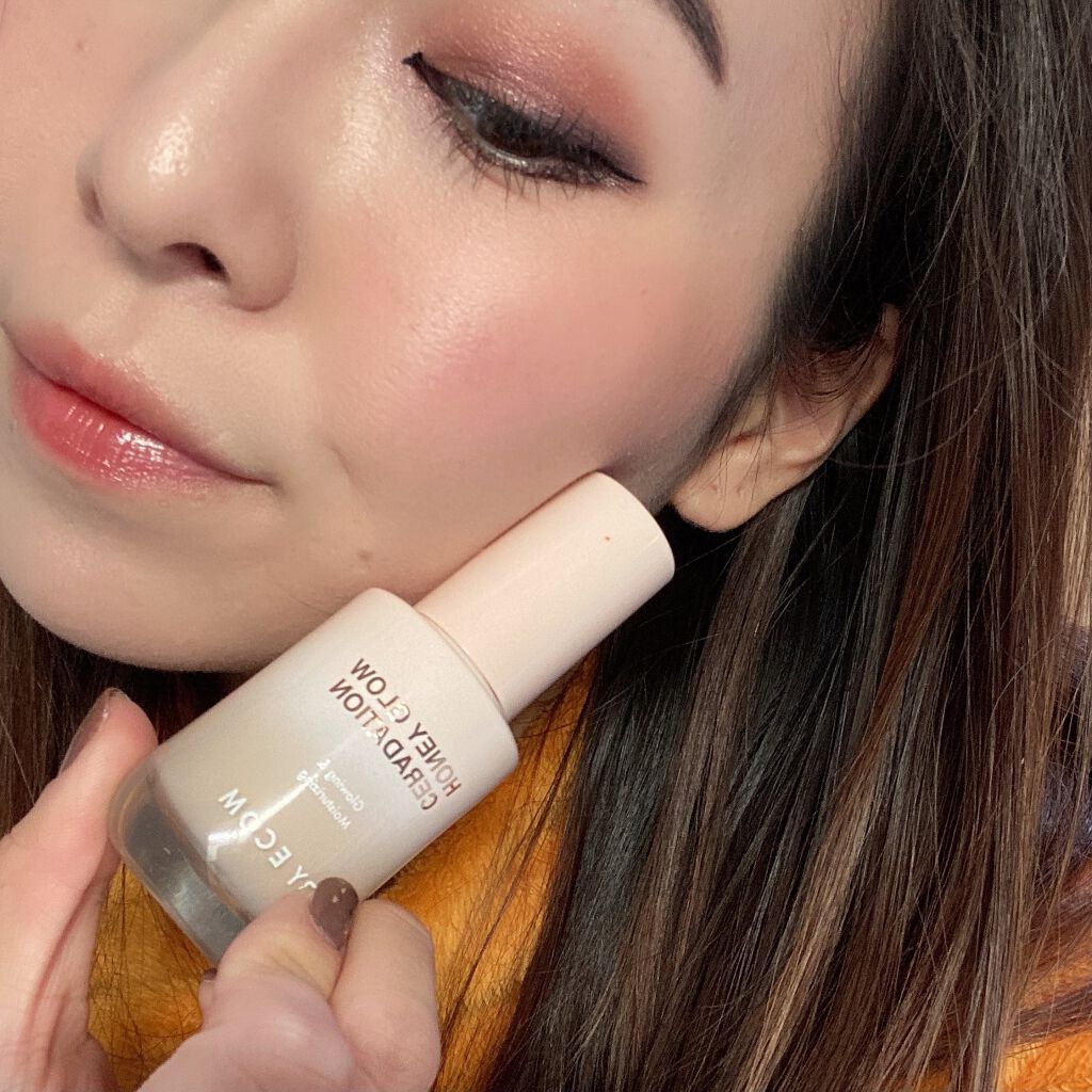 Honey Glow ceradation/BY ECOM/リキッドファンデーションを使ったクチコミ(4枚目)