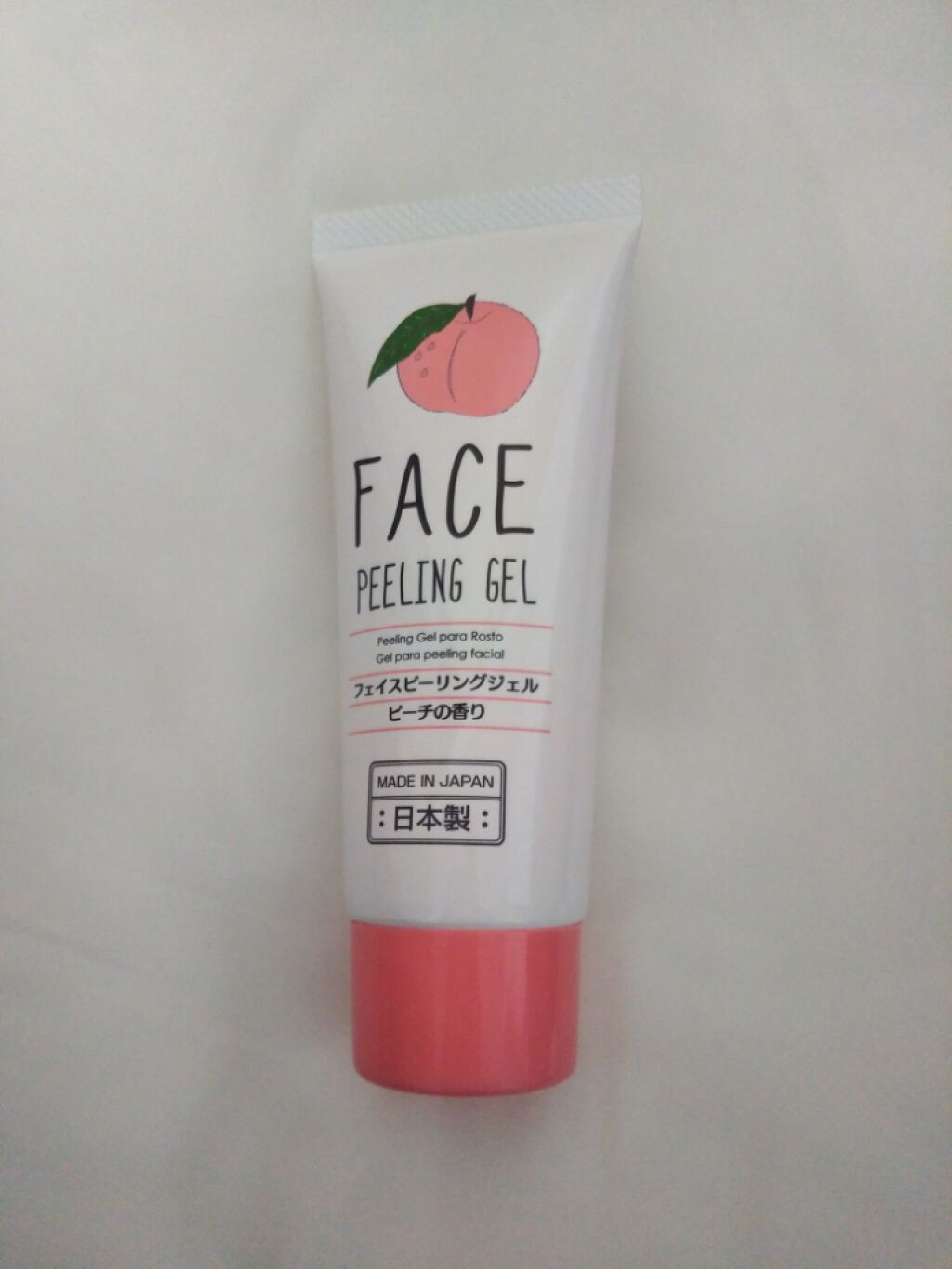 フェイスピーリングジェル ピーチの香り/DAISO/ピーリングを使ったクチコミ（1枚目）