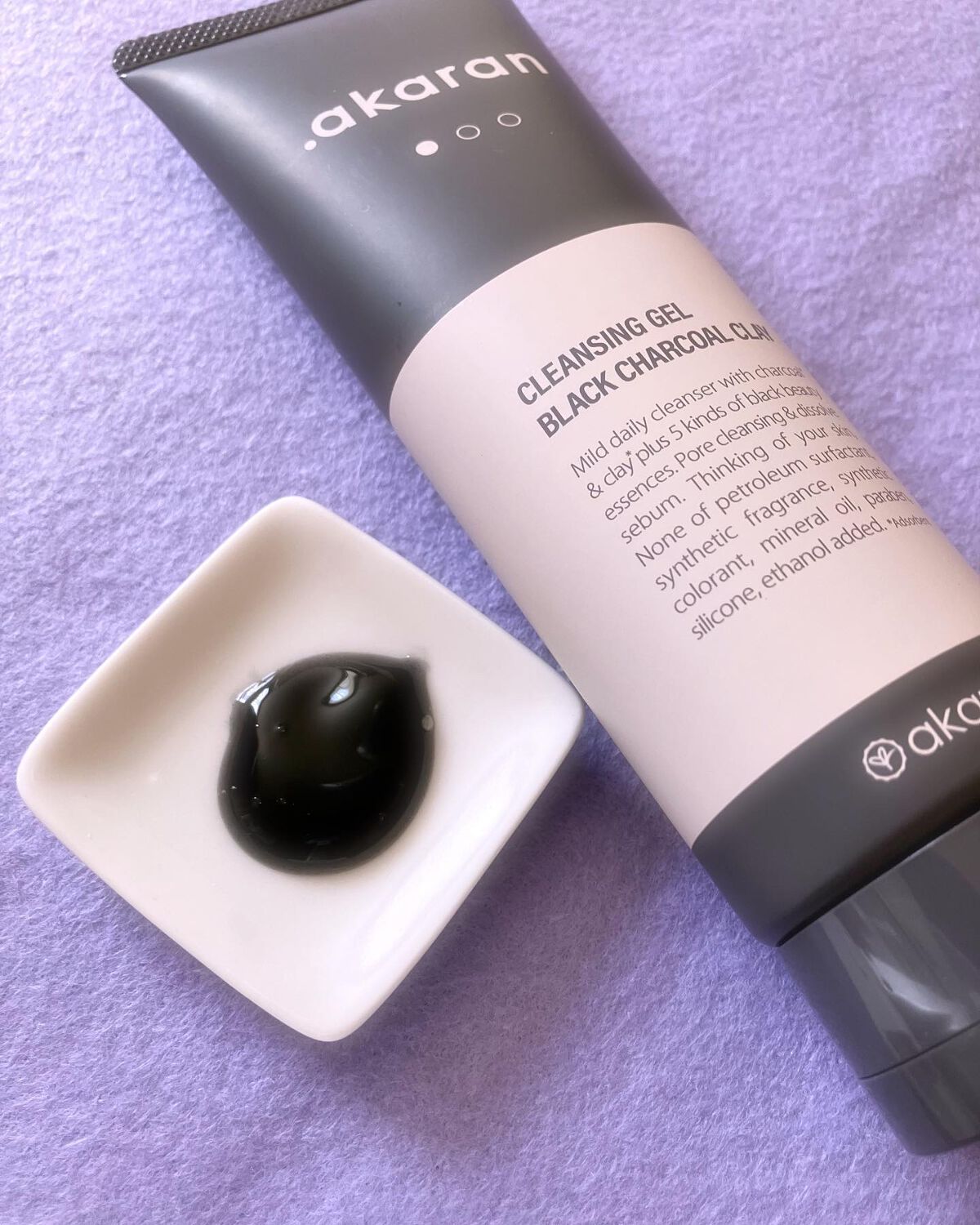 ブラックジェルクレンジング/.akaran/クレンジングジェルを使ったクチコミ（2枚目）