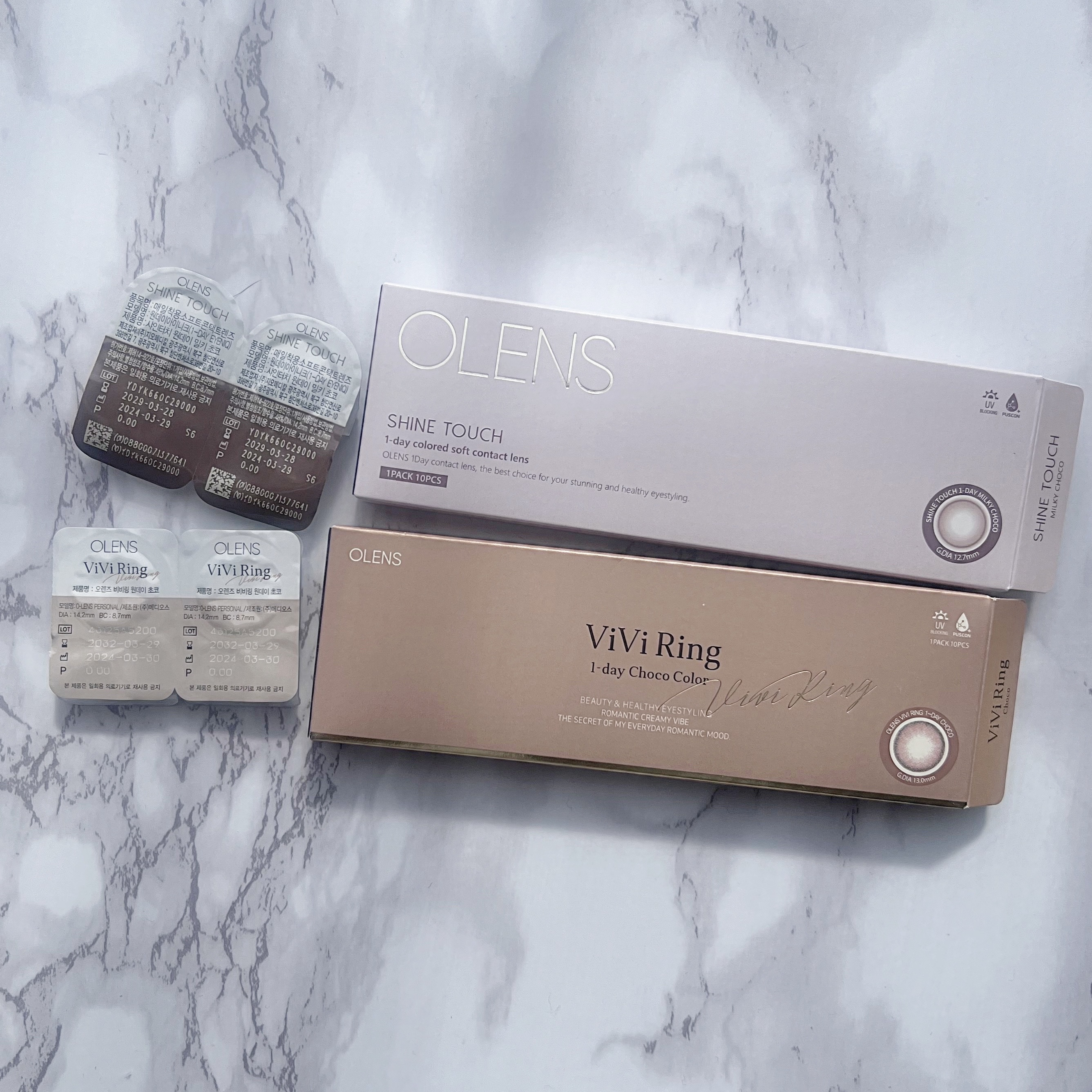 ViVi Ring 1day/OLENS/ワンデー（１DAY）カラコンを使ったクチコミ（3枚目）