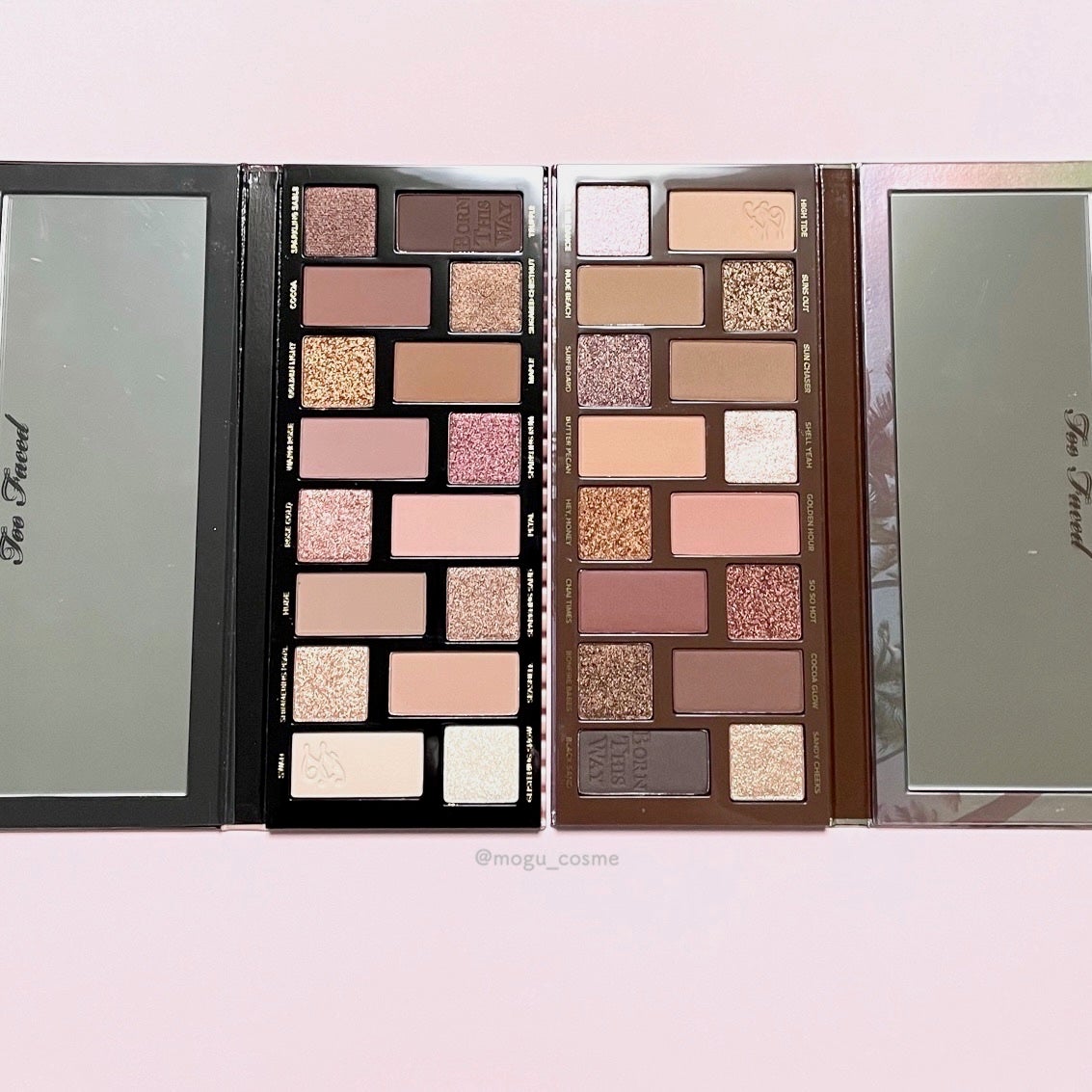 ボーン ディス ウェイ ザ ナチュラル ヌード アイシャドウ パレット/Too Faced/アイシャドウパレットを使ったクチコミ(6枚目)