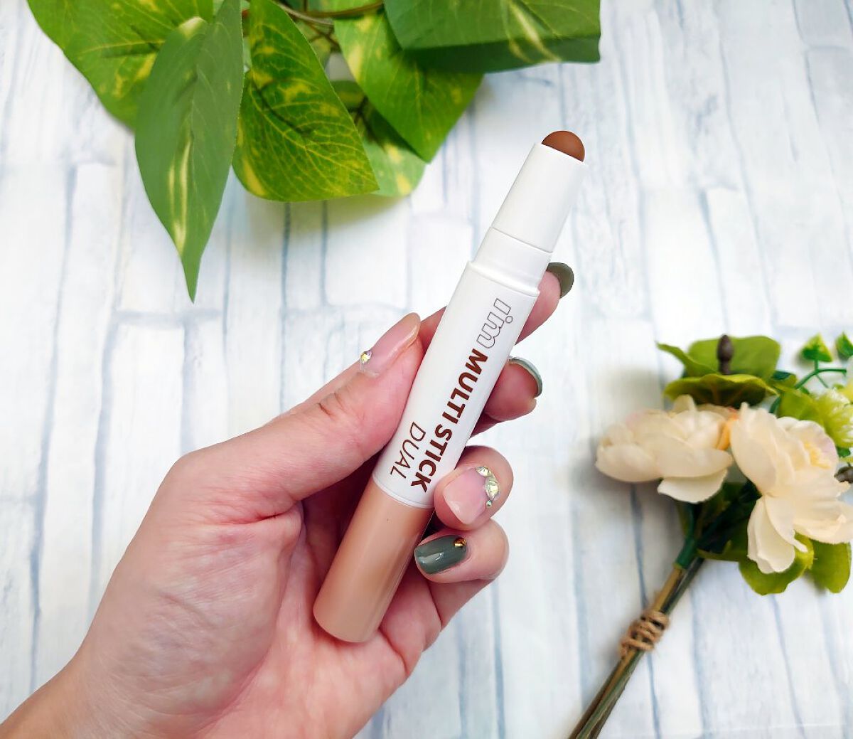 アイムマルチスティック デュアル/i’m meme/シェーディングを使ったクチコミ(3枚目)