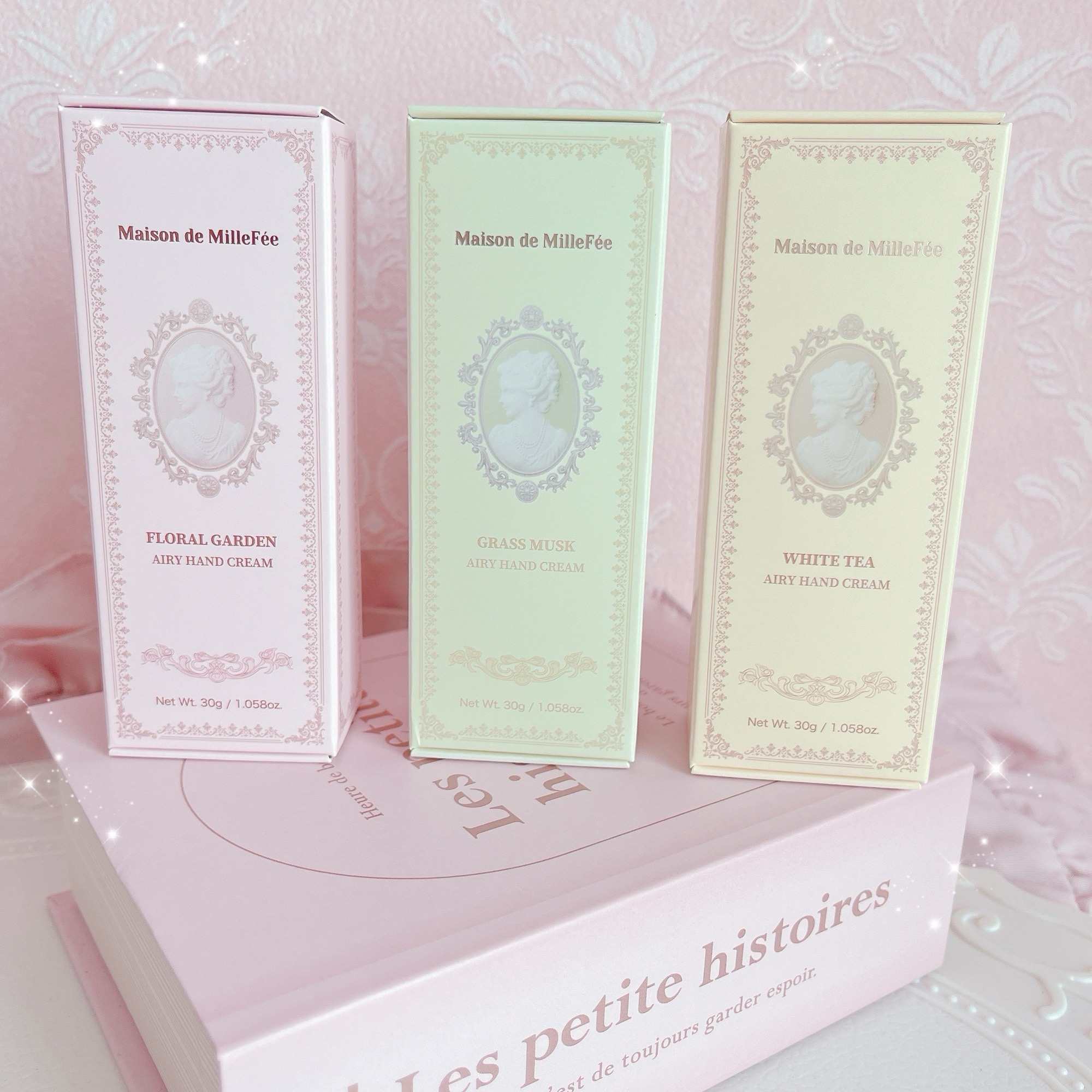 Maison de MilleFée エアリーハンドクリーム フローラルガーデン/MilleFée/ハンドクリームを使ったクチコミ（2枚目）
