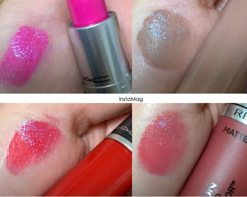 ルージュ ピュールクチュール ヴェルニ ザ ホログラフィックス/YVES SAINT LAURENT BEAUTE/口紅を使ったクチコミ（2枚目）