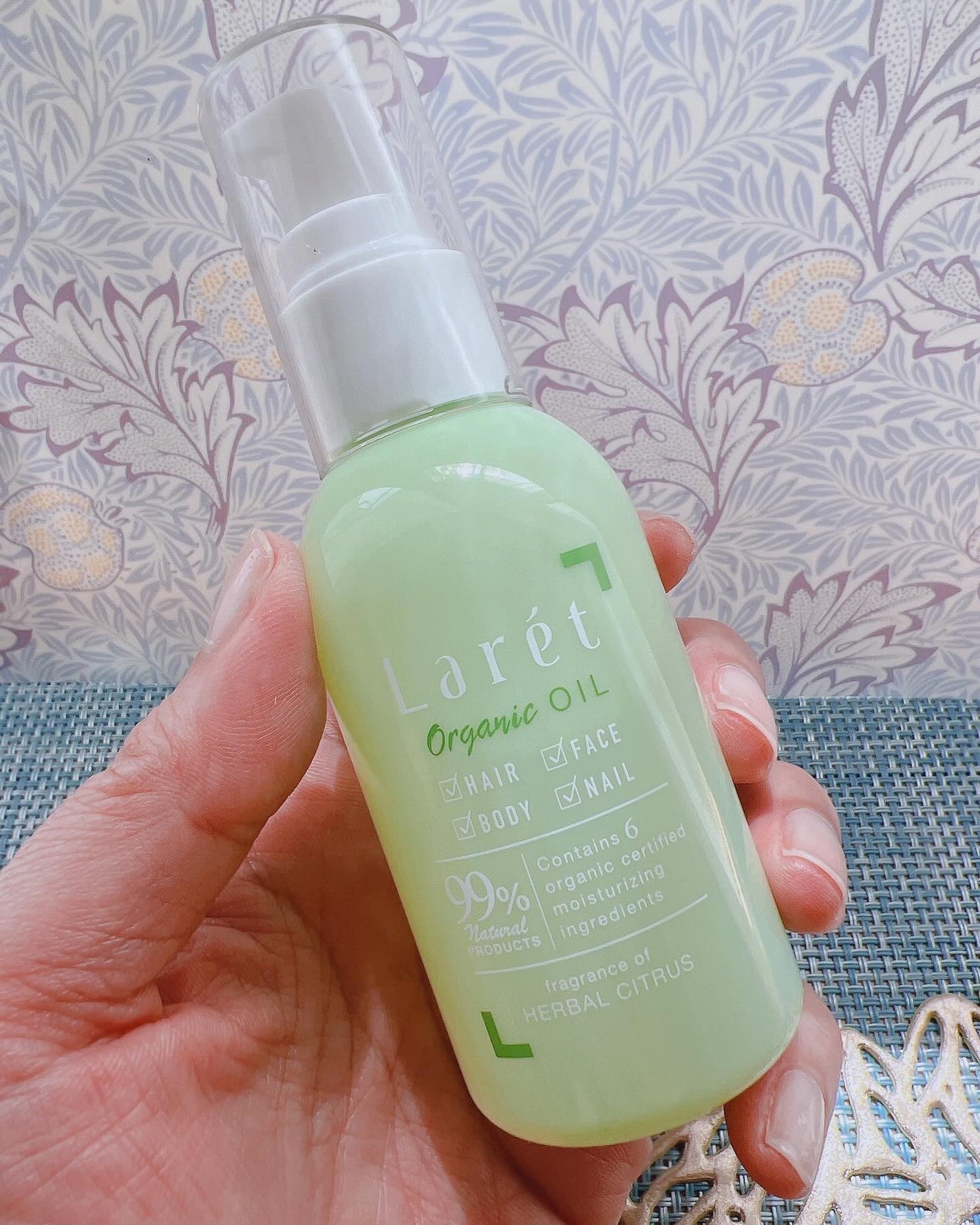 オーガニックミスト/Laret/ミスト状化粧水を使ったクチコミ(6枚目)