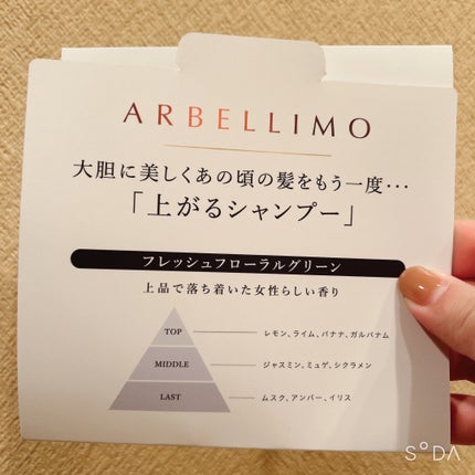 アルベリーモ AG シャンプー/コンディショナー/ARBELLIMO/サロンシャンプーを使ったクチコミ(2枚目)