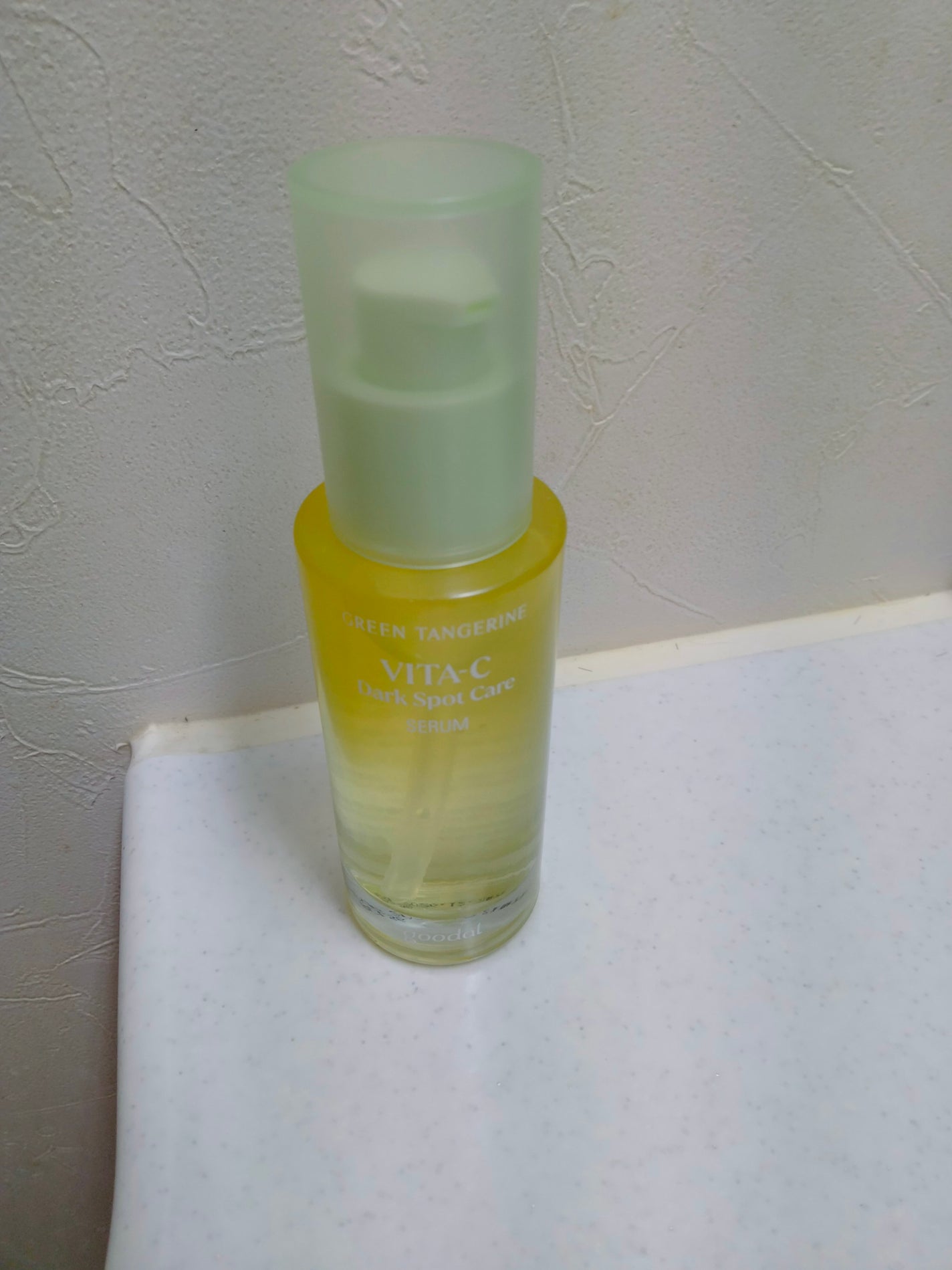 グリーンタンジェリン ビタC ダークスポットケアセラム/goodal/美容液を使ったクチコミ(2枚目)