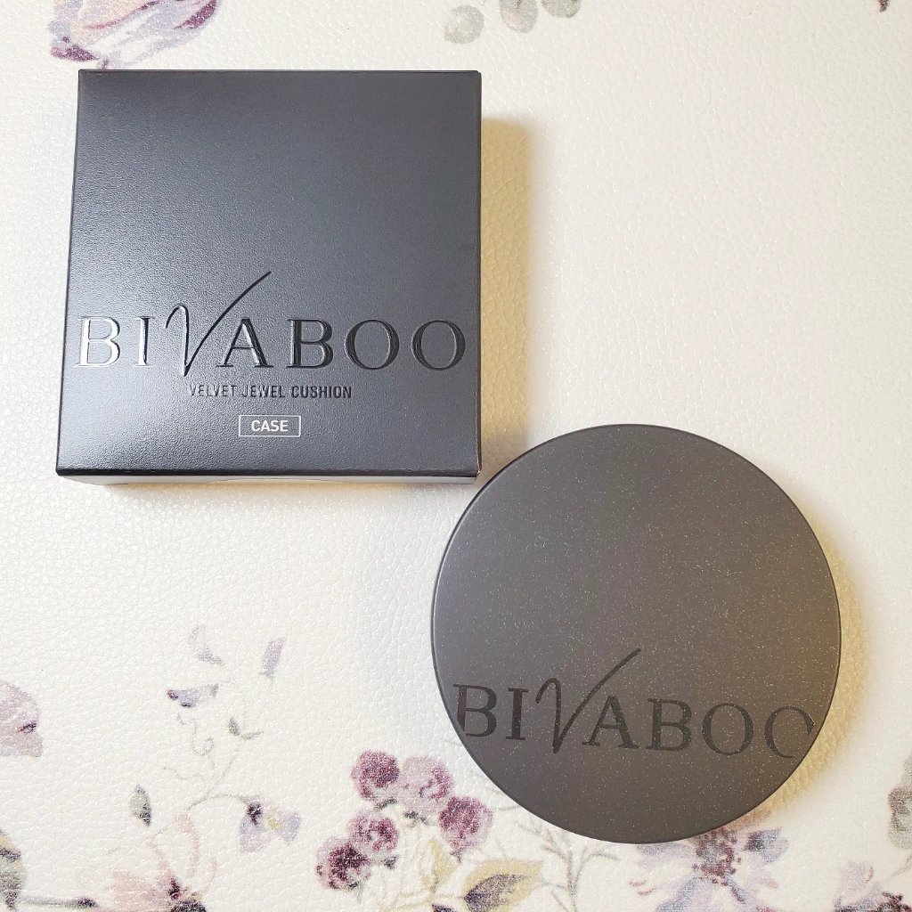 ベルベットジュエルクッション/BIVABOO/クッションファンデーションを使ったクチコミ（1枚目）