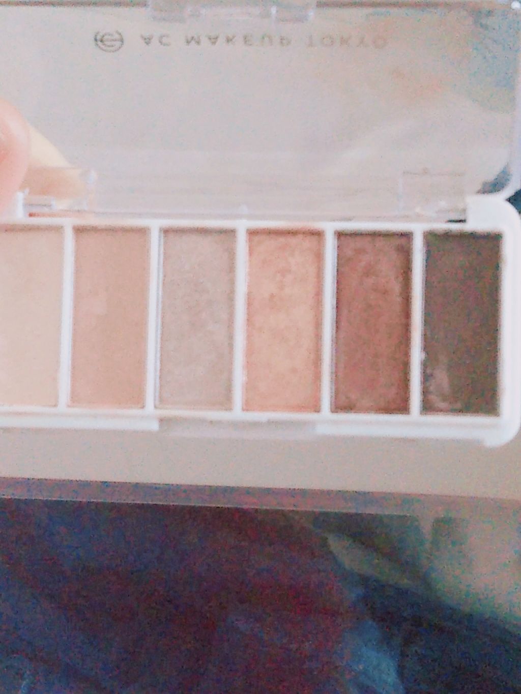 春姫 アイシャドウブラシ/DAISO/メイクブラシを使ったクチコミ（2枚目）