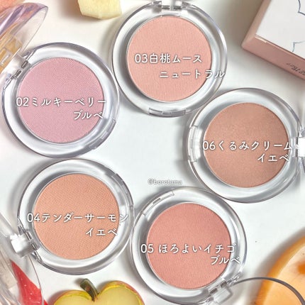 ドロップウェアチーク/JUDYDOLL/パウダーチークを使ったクチコミ(4枚目)