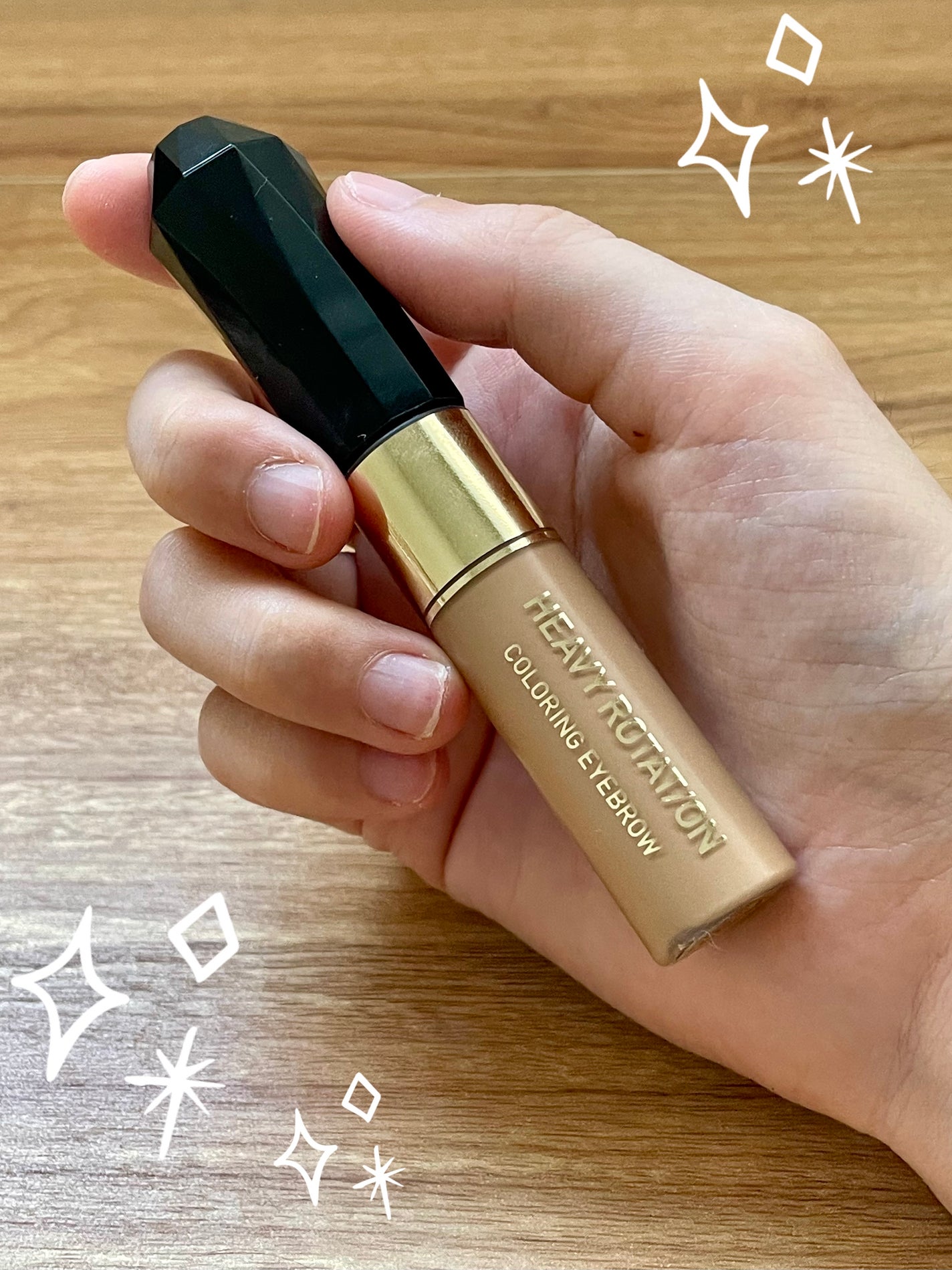 カラーリングアイブロウ/ヘビーローテーション/眉マスカラを使ったクチコミ(1枚目)