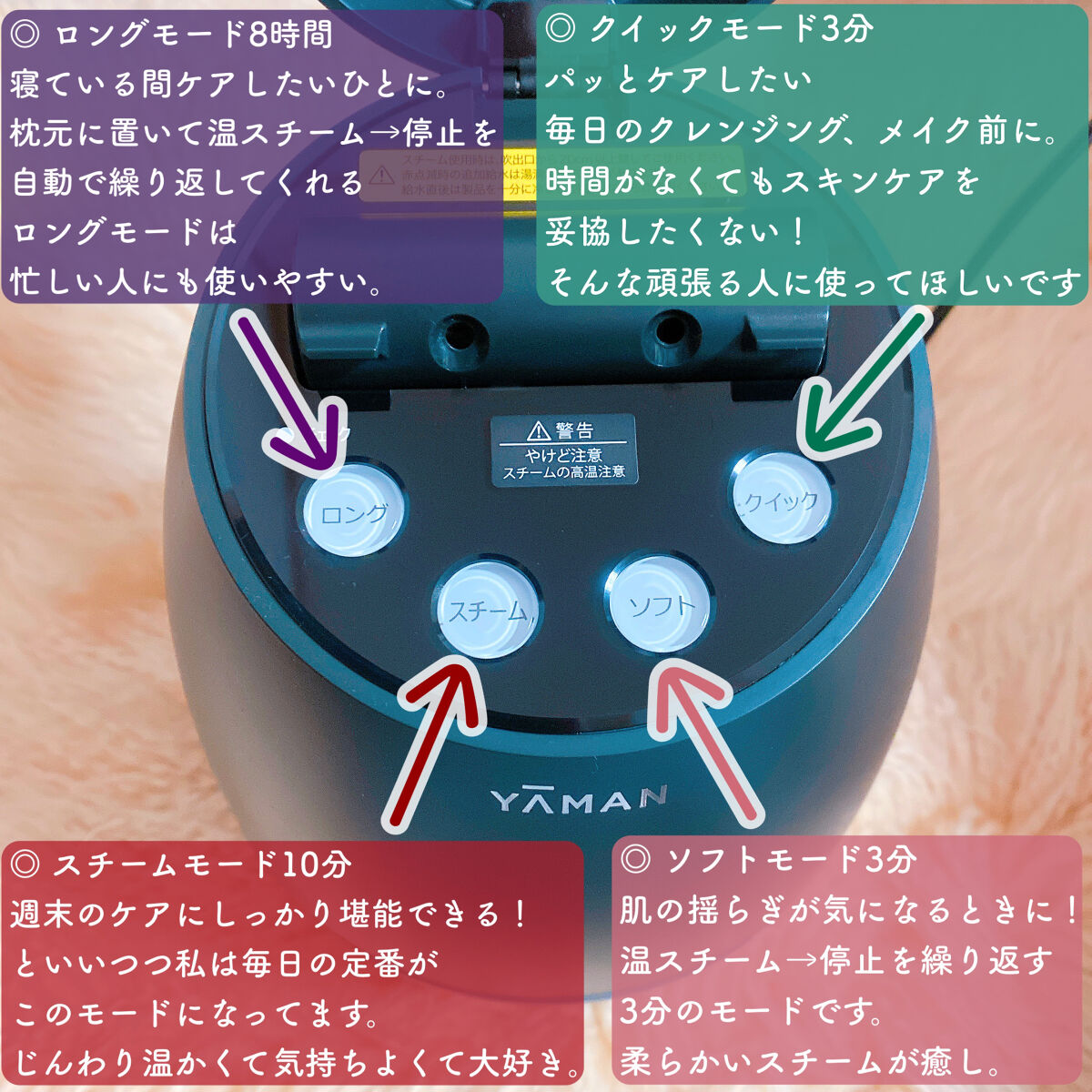 ブライトクリーン/YA-MAN TOKYO JAPAN/美顔器・マッサージを使ったクチコミ（3枚目）