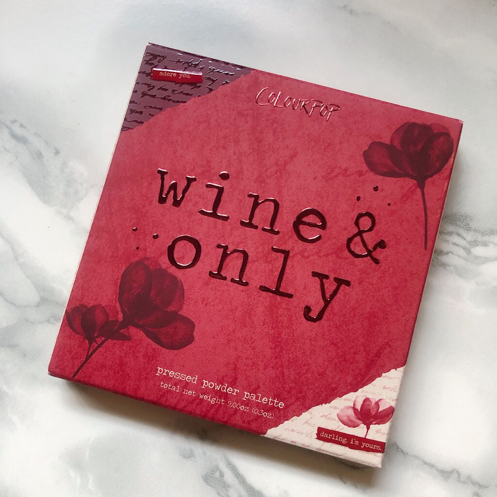 Wine&Only/ColourPop/アイシャドウパレットを使ったクチコミ(6枚目)