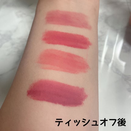 フィーティントスエード/fwee/リップティントを使ったクチコミ(5枚目)