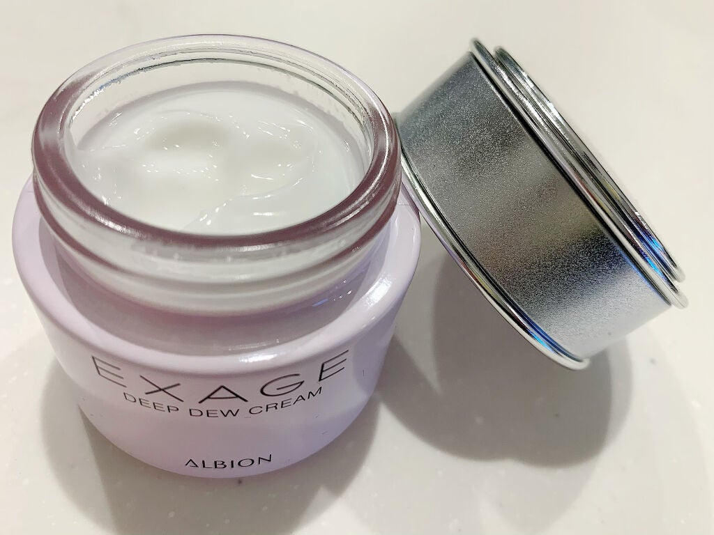 エクサージュ ディープデュウ クリーム/ALBION/フェイスクリームを使ったクチコミ(2枚目)