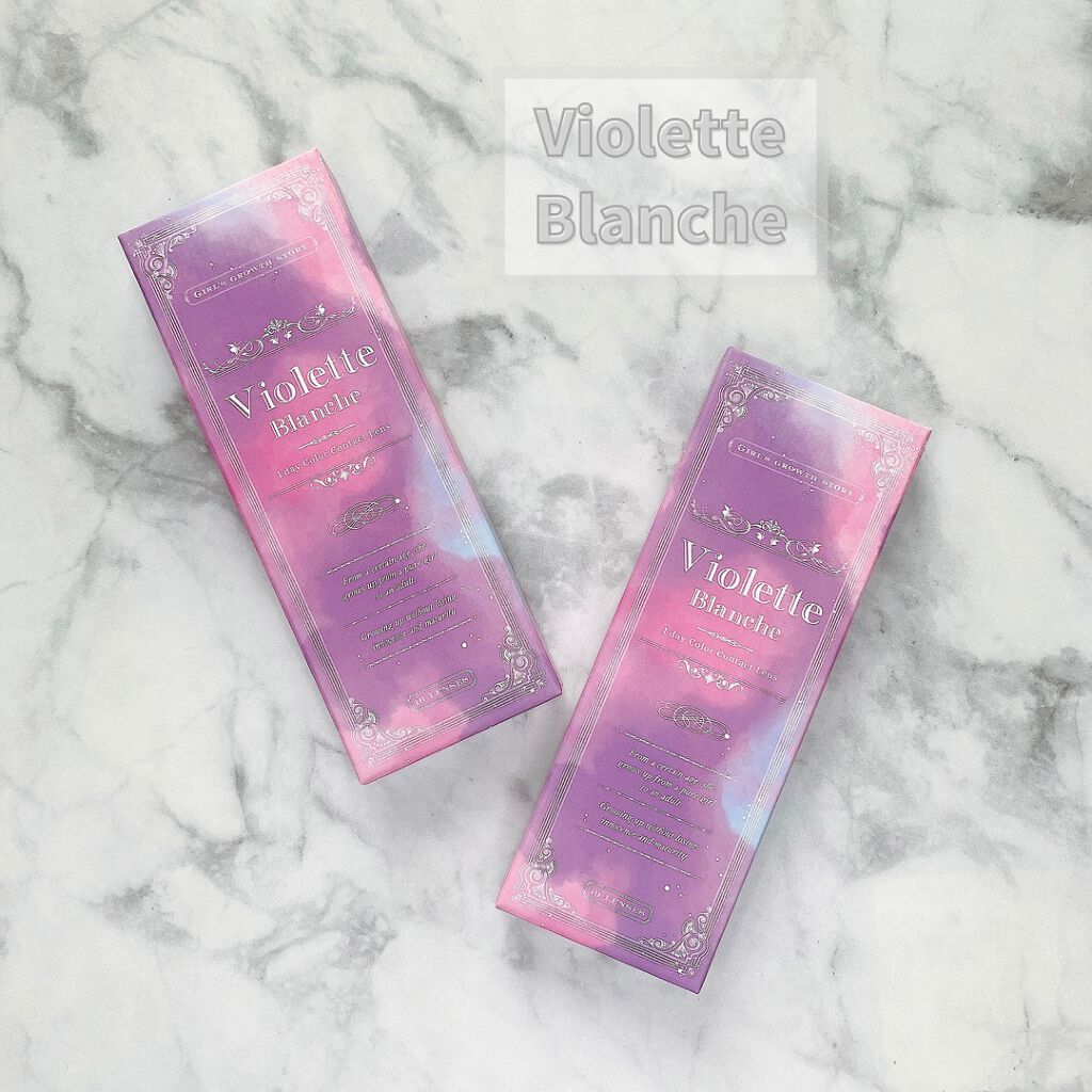 ヴィオレットブランシュ/ヴァイオレットブランシュ/カラーコンタクトレンズを使ったクチコミ（1枚目）