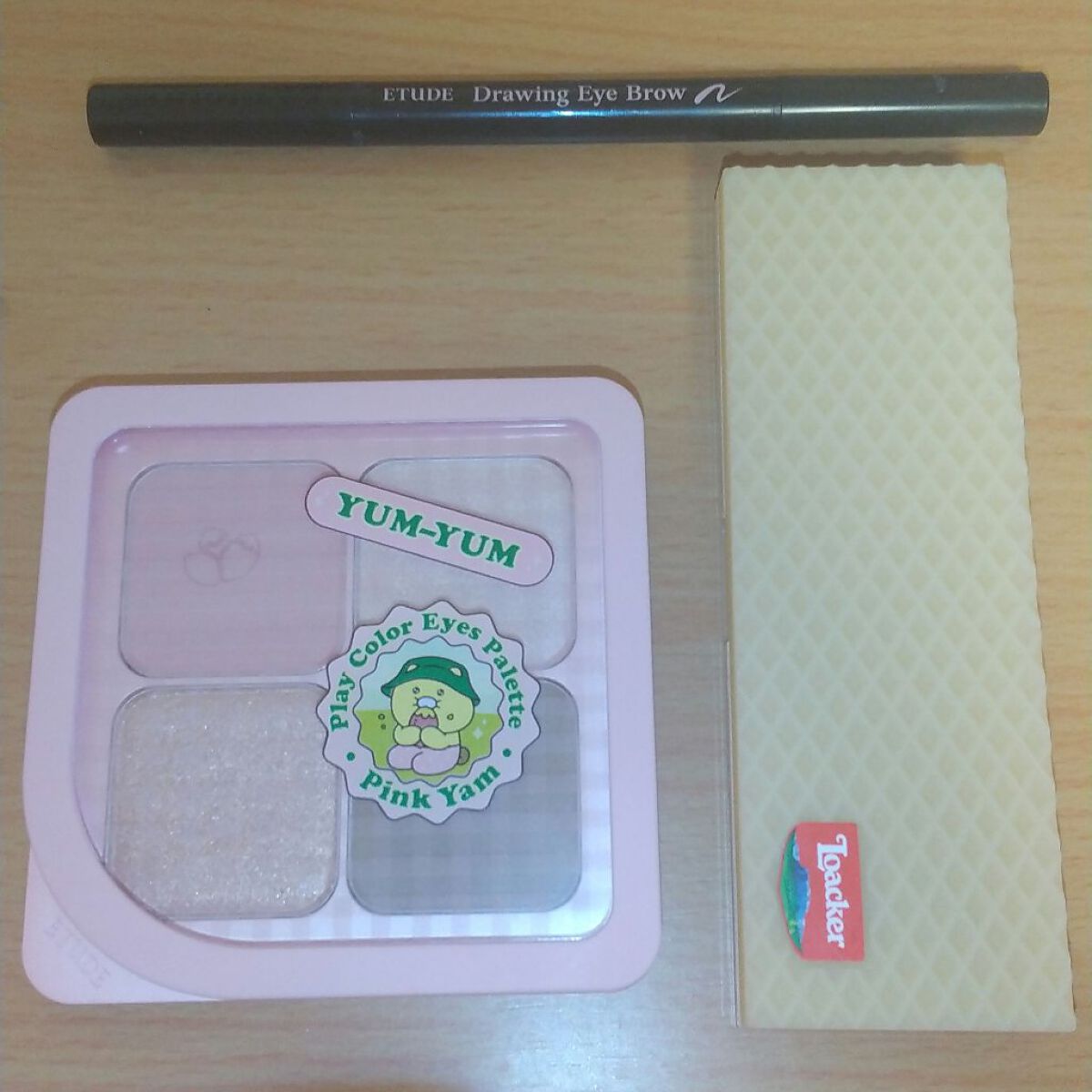 カカオフレンズ　プレイカラーアイズ　/ETUDE/アイシャドウパレットを使ったクチコミ（2枚目）