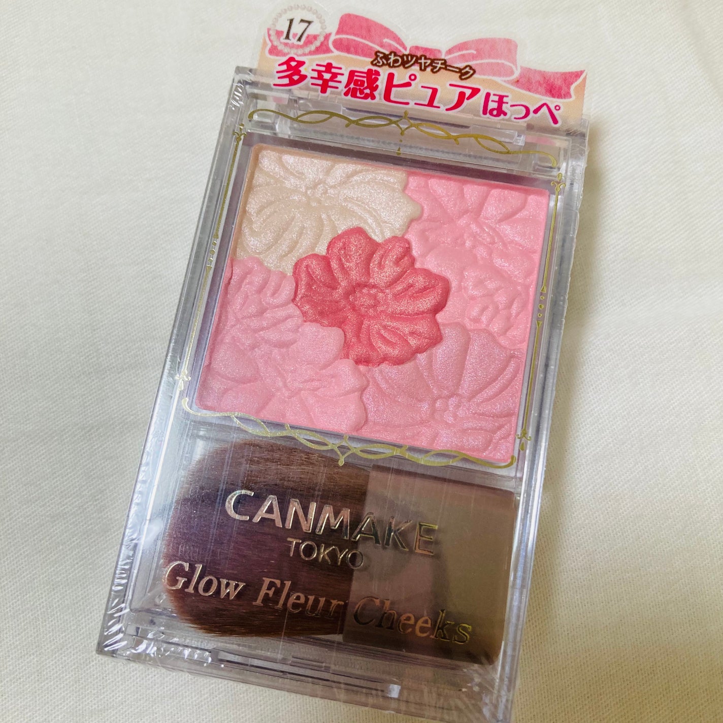 グロウフルールチークス/キャンメイク/パウダーチークを使ったクチコミ(1枚目)