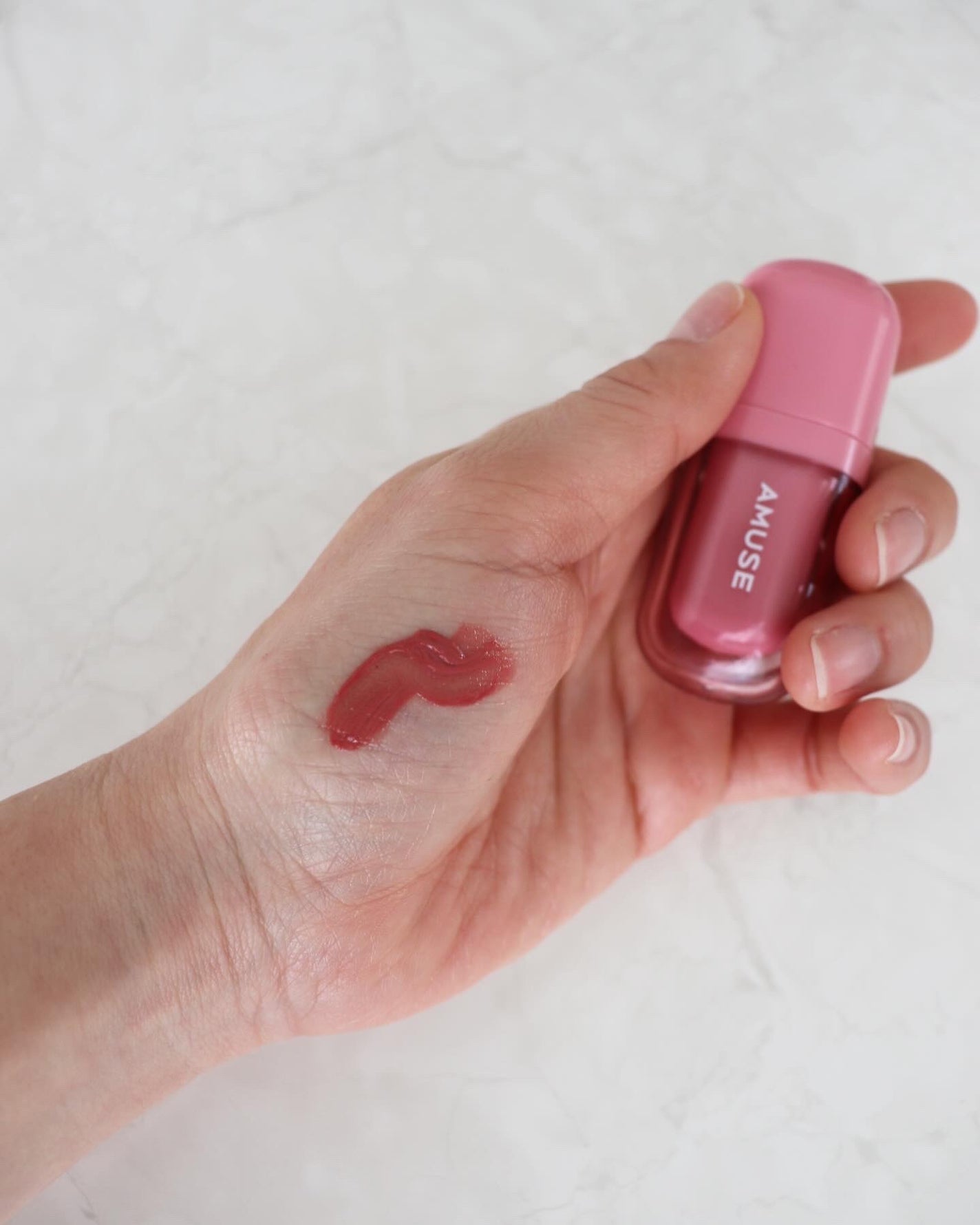 ジェルフィットティント/AMUSE/リップティントを使ったクチコミ(4枚目)