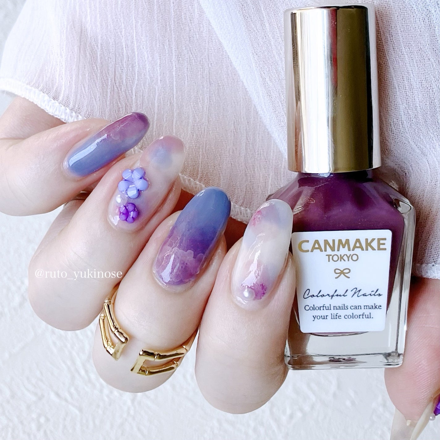 カラフルネイルズ/キャンメイク/マニキュアを使ったクチコミ(3枚目)