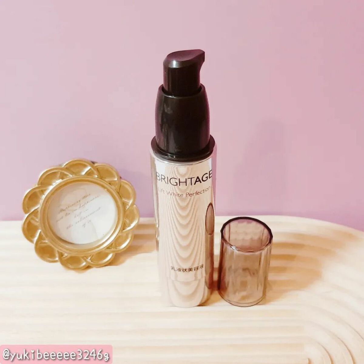 リフトホワイト パーフェクション/BRIGHTAGE/美容液を使ったクチコミ（3枚目）