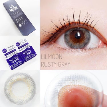 #LILMOON @lilmoon_official 
 #RustyGray

DIA:14.5
G.DIA:13.5
BC:8.6

グレーだけど、ふわっと優しい発色の使いやすいカラコン！

透明感が凄い！

大きさは十分に大きくなるなって感じです！

大きめの落ち着いたグレーカラコン求めてる方におすすめ♡

#カラコン#一重カラコン#奥二重カラコン#カラコンレポ#カラコンレビュー
#렌즈 #렌즈리뷰 #リリームーン #ラスティグレー #透明感メイクの画像 その1