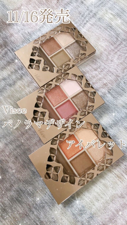 パノラマデザイン アイパレット/Visée/アイシャドウパレットを使ったクチコミ(1枚目)