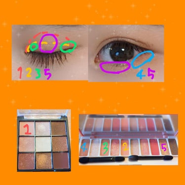 UR GLAM　BLOOMING EYE COLOR PALETTE/U R GLAM/アイシャドウパレットを使ったクチコミ（3枚目）