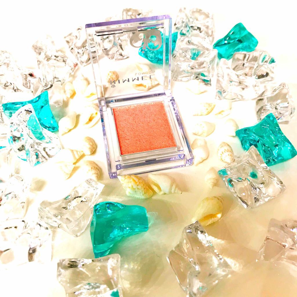 プリズム パウダーアイカラー 005 ブライトオレンジ/リンメル ロンドン/単色アイシャドウを使ったクチコミ（2枚目）