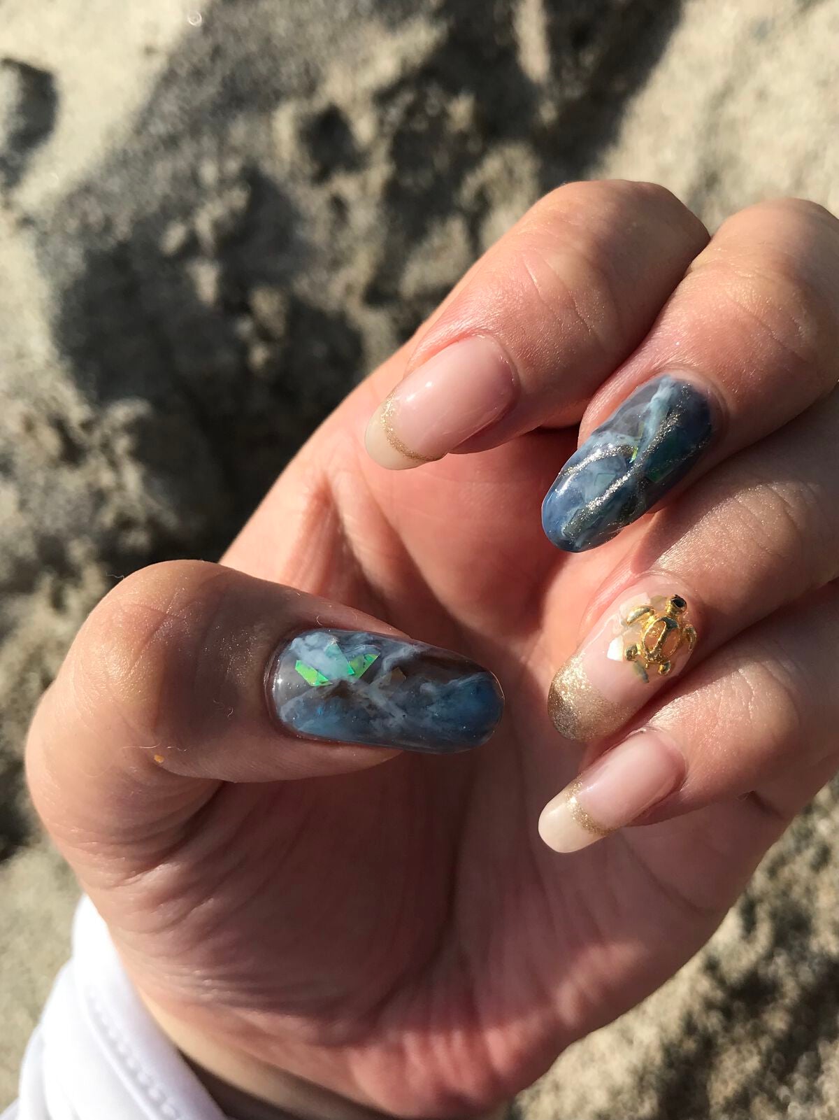 ジェルネイル(ライト対応)/セリア/ジェルネイルを使ったクチコミ(2枚目)