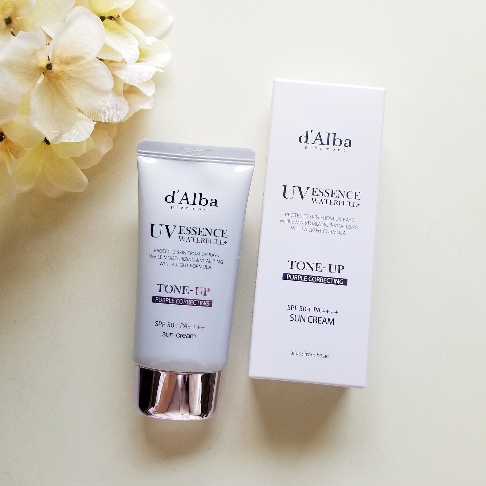 ウォータフルトーンアップサンクリーム/ダルバ/日焼け止めクリームを使ったクチコミ（1枚目）