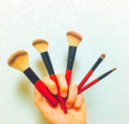 春姫 ファンデーションブラシ/DAISO/メイクブラシを使ったクチコミ(1枚目)