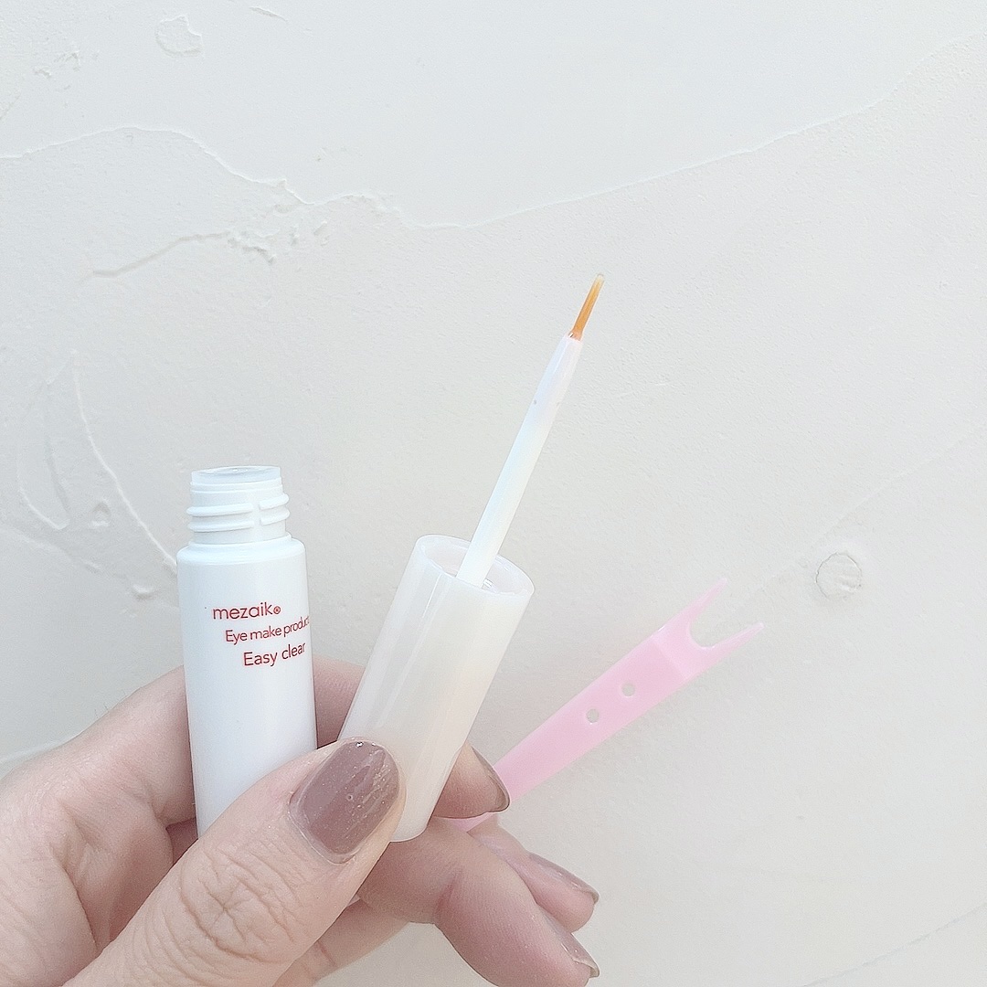 メザイク イージークリア 接着クリアタイプ/メザイク/二重まぶた用アイテムを使ったクチコミ（2枚目）