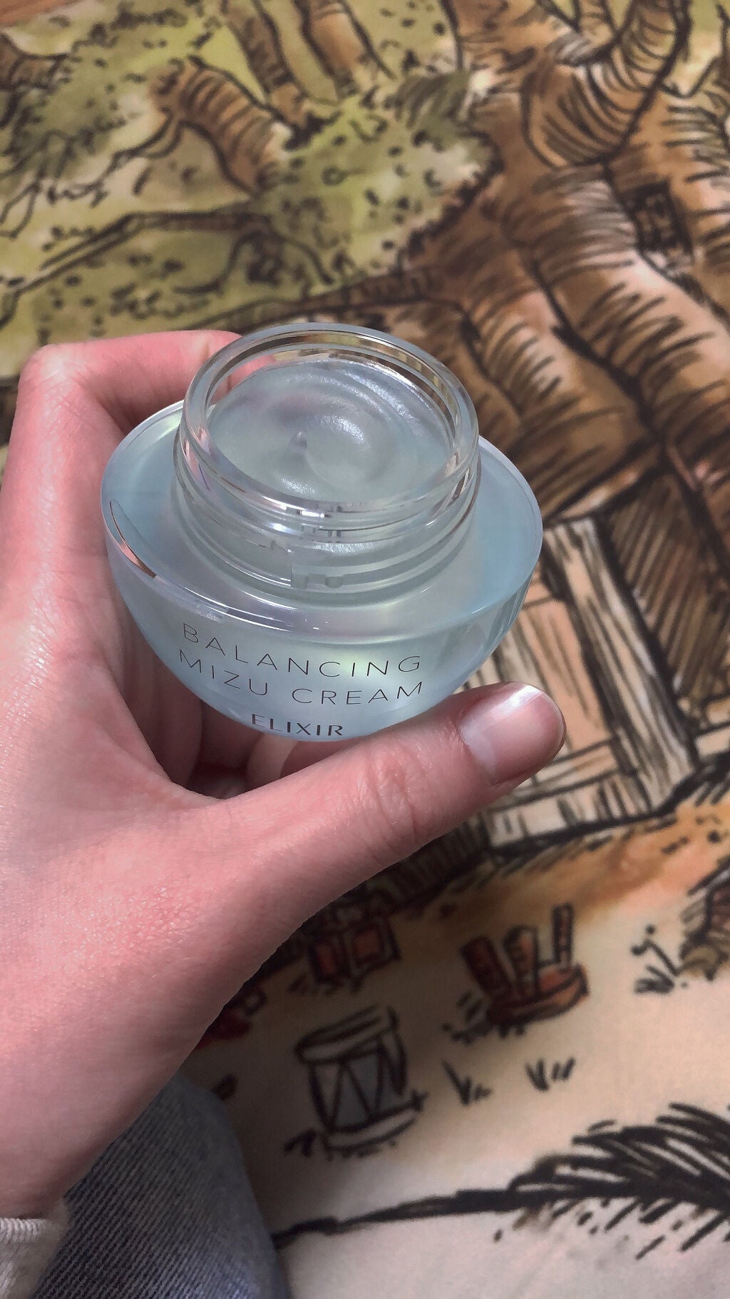 エリクシール ルフレ バランシング みずクリーム/エリクシール/フェイスクリームを使ったクチコミ(2枚目)