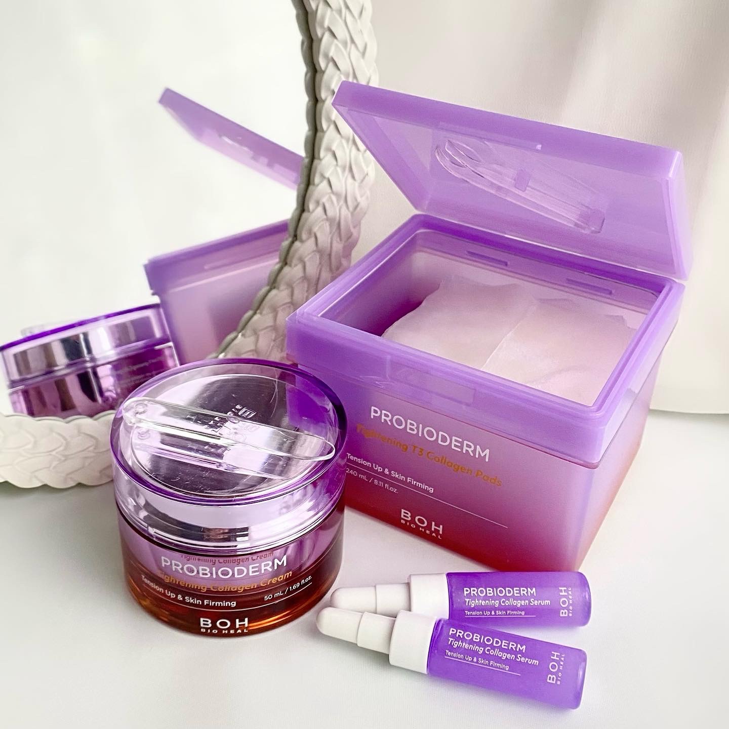 プロバイオダームタイトニングコラーゲンクリーム/BIOHEAL BOH/フェイスクリームを使ったクチコミ（2枚目）
