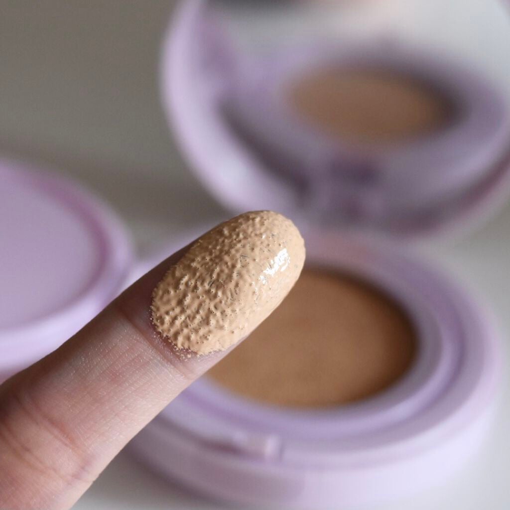 ユニコーン オーロラ光彩クッション/SELF BEAUTY/クッションファンデーションを使ったクチコミ(3枚目)