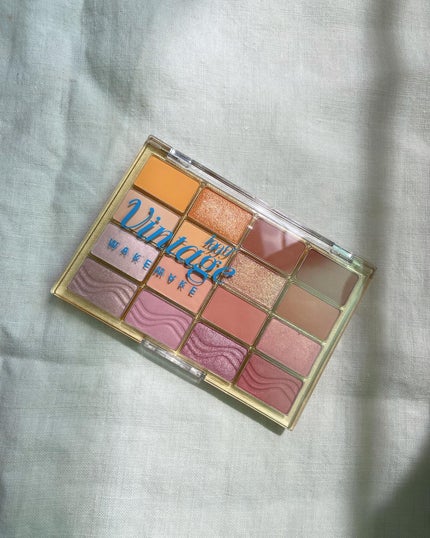 ソフトブラーリングアイパレット/wakemake/アイシャドウパレットを使ったクチコミ(7枚目)