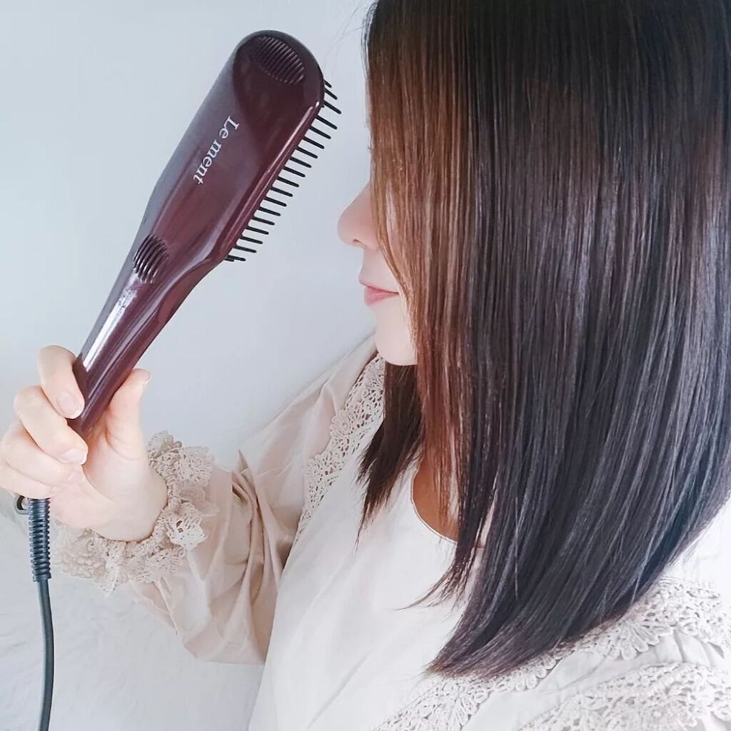 ストレートヒートブラシ/Le ment/ヒートブラシを使ったクチコミ(10枚目)