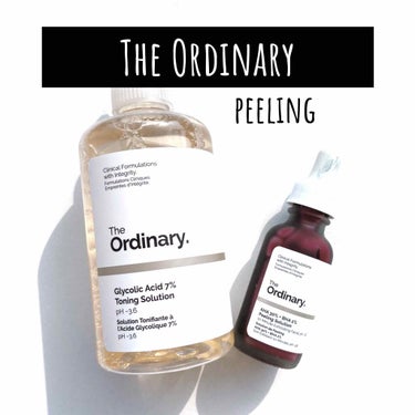 AHA 30% + BHA 2% Peeling Solution/The Ordinary/ピーリングを使ったクチコミ（1枚目）