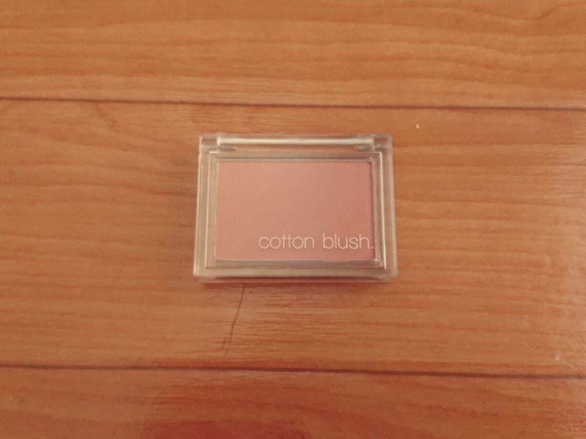 コットン ブラッシャー/MISSHA/パウダーチークを使ったクチコミ(1枚目)